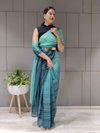 DAC Tassles Designer Chiffon Party Wear Readymade Sarees Wholesale Market In Surat
